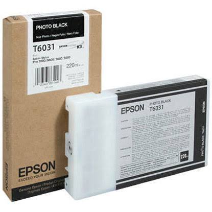 Photo Black Epson T6031 Ink Cartridge (C13T603100) Printer Cartridge