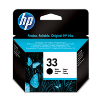 HP 33 Black Ink Cartridge for Mobile Printers