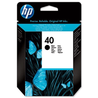 HP 40 Black Ink Cartridge