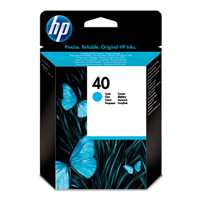 HP 40 Cyan Color Ink Cartridge