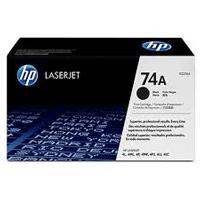HP 74A Laser Toner Cartridge, 3.3K Page Yield
