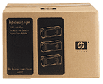 HP 90 Cyan DesignJet Value Pack 3 Ink Cartridges C5083A
