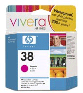 HP 38 Vivera Magenta Pigment Ink Cartridge - C9416A