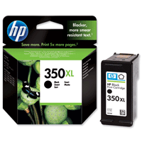 HP 350XL Extra Large Capacity Black Ink Cartridge - CB336E