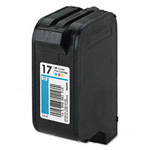 HP 17 Colour Ink Cartridge White Pack
