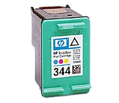 HP 344 High Capacity Vivera Colour Ink Cartridge White Foil from Multi Pack
