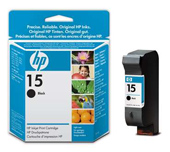 HP 15 Standard Capacity Black Ink Cartridge