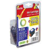 Inkrite Premium Colour Ink Cartridge for HP No. 22
