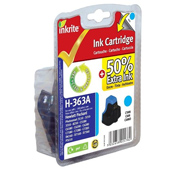 Inkrite Premium Cyan Ink Cartridge (Alternative to HP No 363, C8771E)
