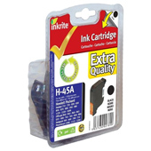 Inkrite Premium Black Ink Cartridge (Alternative to HP No 45, 51645A)