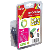 Inkrite Premium Colour Ink Cartridge (Alternative to Lexmark No 26, 10N0026E)