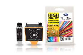 Jettec K10MP Replacement Multi Pack Black and Colour Ink Cartridges (Alternative to Kodak 10 3949948)