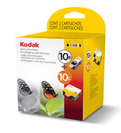 Kodak Multi Pack No 10 Pigment Black and Colour Ink Cartridges - 394-9948