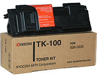Black Kyocera TK-100 Toner Cartridge (TK100) Printer Cartridge
