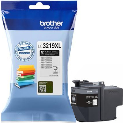 Brother LC3219XL Ink Cartridge Black, LC-3219XLBK Inkjet Printer Cartridge