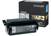 Lexmark 12A5845 High Capacity Return Program Toner Cartridge, 25K Page Yield