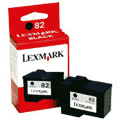 Lexmark 82 Black Ink Cartridge - 018L0032E