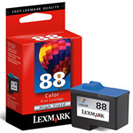 Lexmark 88 High Capacity Colour Ink Cartridge - 018L0000E
