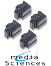 Media Sciences Compatible 4 Black Solid Ink Wax Sticks