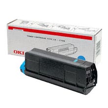 Oki Standard Capacity Cyan Laser Toner Cartridge (42804547)
