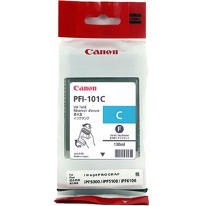 Canon PFI 101C Cyan Ink Cartridge