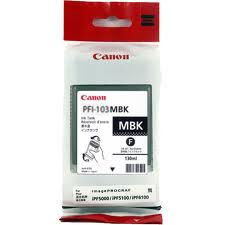 Canon PFI 103MBK Matte Balck Ink Cartridge