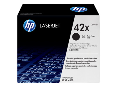 HP 42X High Capacity Laser Toner Cartridge - Q5942X