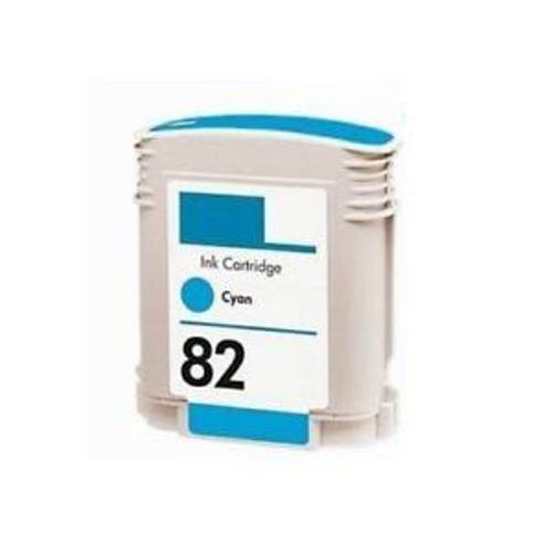 Replacement High Capacity Cyan Ink Cartridge (Alternative to HP No 82, C4911A)