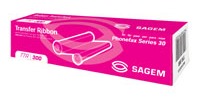 Sagem TTR 300 Black Thermal Transfer Ribbon Cartridge