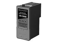  Sharp UXC-80B Black Ink Cartridge (UXC80B Printer Cartridge