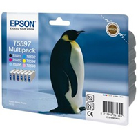 Epson T5597 6) Pack (B/C/M/Y/LC/LM) Ink Cartridges - C13T559740