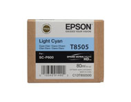 Light Cyan Epson T8505 Ink Cartridge (C13T850500) Printer Cartridge