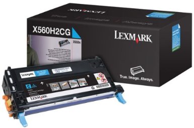  Lexmark X560H2CG Cyan Toner Cartridge (0X560H2CG) Printer Cartridge