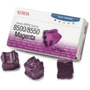 Xerox 3 Colorstix Solid Magenta Ink Wax Sticks, 3K Yield