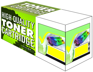 Yellow Toner Cartridge Compatible with Konica Minolta MagiColor QMS 1710589-005