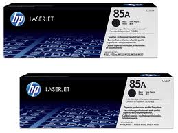 HP LaserJet 5 CE285AD HP CE285AD Twin Pack Black (85A) Toner Cartridges - CE 285AD