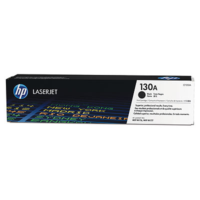 HP LaserJet 5 CF350A HP 130A Black Toner Cartridge, 1.3K Page Yield