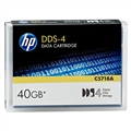 C5718A: HP 4mm DDS-4 150m 20/40GB Data Tape Cartridge - C5718A