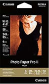 PR-201A6: Canon Photo Paper Pro II A6 (4