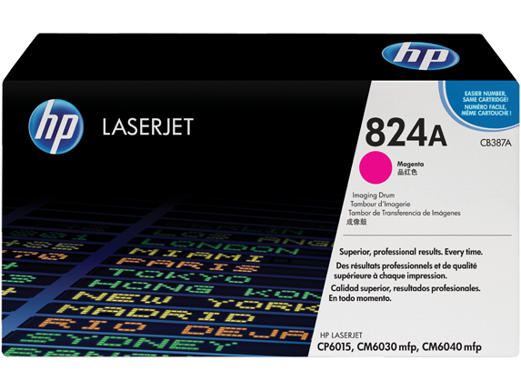 HP LaserJet 4 CB387A HP CB 387A Magenta (824A) Imaging Drum Unit - CB387A