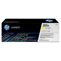 HP LaserJet 5N CE412A HP CE412A Yellow (305A) Toner Cartridge - CE412A, 2.6K Page Yield