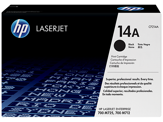 HP LaserJet 4 CF214A HP 14A Black LaserJet Toner Cartridge - CF214A, 10K Page Yield