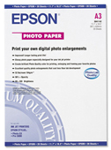 S041142: Epson S041142 Photo Paper, A3 Size, 11.7
