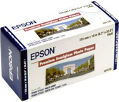 S041336: Epson S041336 Premium Semigloss Paper Roll, 210mm x 10m