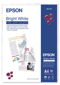 S041749: Epson S041749 Bright White Inkjet Paper, 500 Sheets
