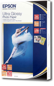 S041943: Epson Ultra Glossy Photo Paper, 50 Sheets