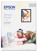 S042178: Epson Glossy Photo Paper, A4, 20 Sheets
