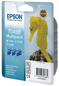 Epson R300 Ink Cartridges T048B40 Epson T048B Multi Pack (Y/LC/LM) Ink Cartridges