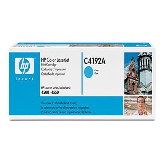 HP LaserJet 4 C4192A HP No 92A Cyan Laser Cartridge
