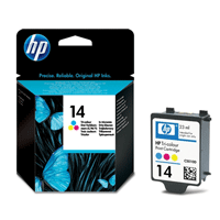 HP OfficeJet 7100 C5010DE HP 14 Color Ink Cartridge - C5010DE